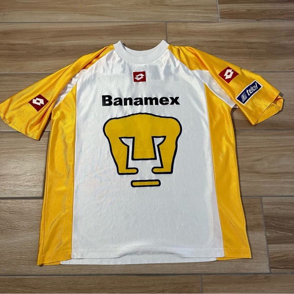 lotto | Shirts | Vintage 9s Pumas Unam Soccer Jersey Ftbol